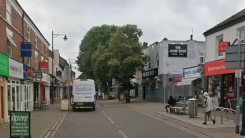 Google A street view image of High Road, Beeston. 