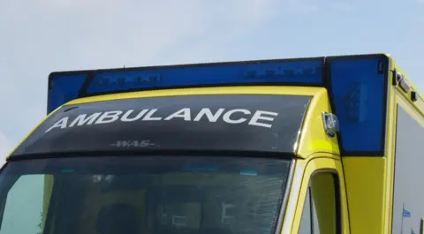 The top of an ambulance