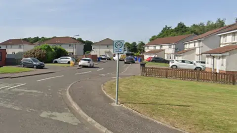 Google A general view of Perth Street in Craigshill.