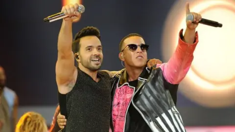 Getty Images Fonsi and Daddy Yankee performed the song at the Billboard Latin Music Awards in April