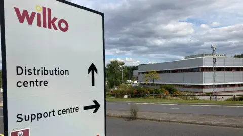 Wilko head office at Worksop in Nottinghamshire