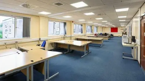 KWB Desks at Sutton Coldfield Police station