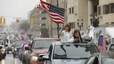 Getty Images Protest in Michigan