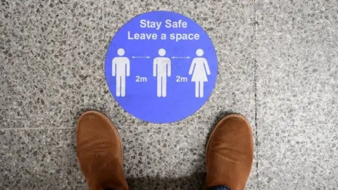 Getty Images Sign on pavement