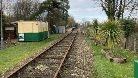 The Wymondham Abbey platform