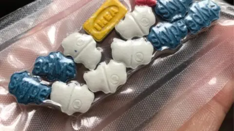 South Wales Police Ecstasy pills