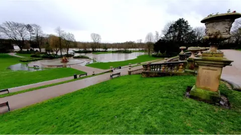 Lancashire Police Avenham Park flooded