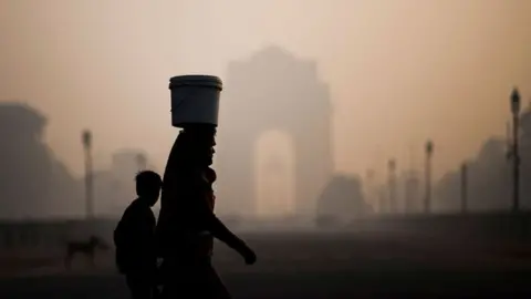 Getty Images Delhi pollution