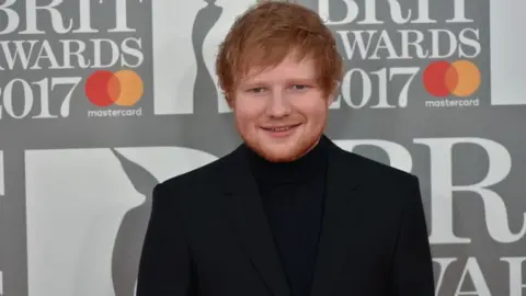 Getty Images Ed Sheeran