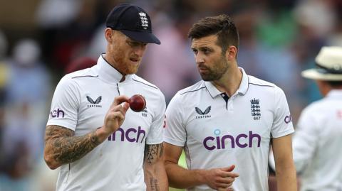 Ben Stokes and Mark Wood