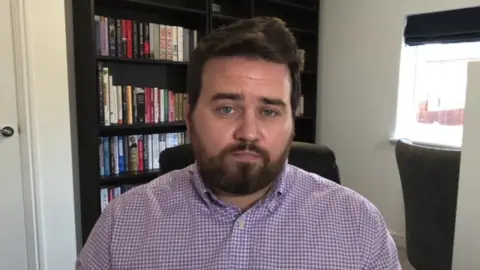 Labour leader of Basildon Borough Council, Gavin Callaghan