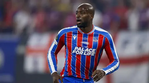 Jean-Philippe Mateta playing in the Uefa Conference League final