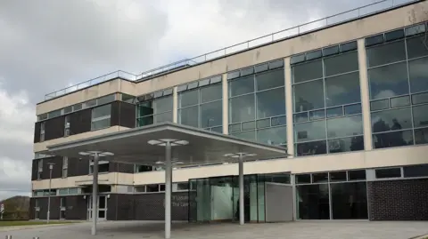 Getty Images A generic view of Mold Crown Court 