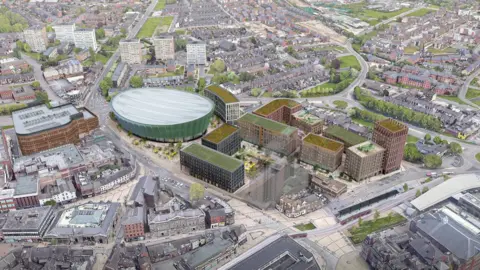 Stoke-on-Trent City Council Artist's impression of the development