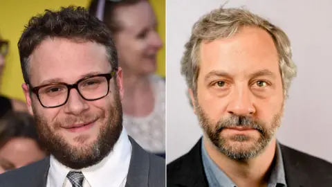 Getty Images Seth Rogen and Judd Apatow