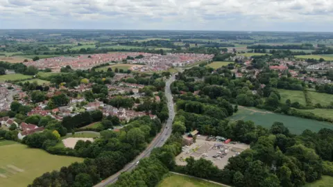 Brian Thomas photography/Harlow Council Gilden Park, top of the image, in Harlow