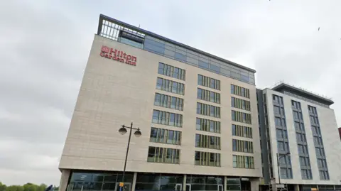 Google Hilton google street view 