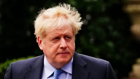 PA Media Former Prime Minister Boris Johnson