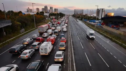 Getty Images Traffic jam