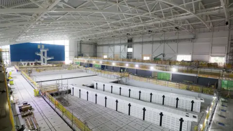 Birmingham 2022 Swimming pool construction