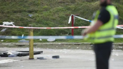 Joe Giddens/PA Le Maitre fireworks factory