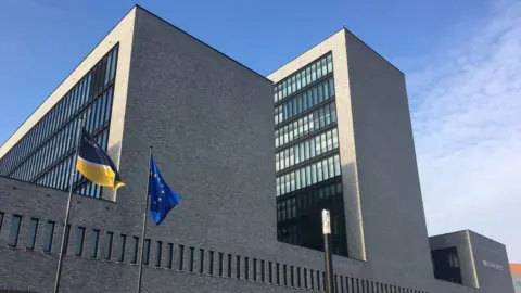 BBC Europol headquarters in The Hague