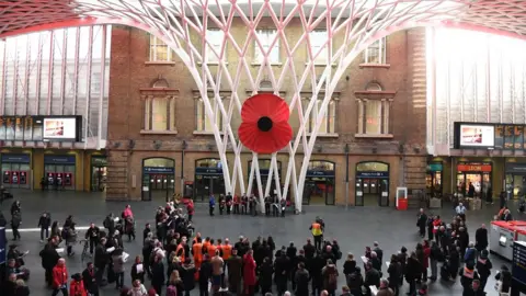 PA Media King's Cross station