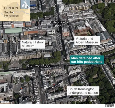 Map of South Kensington