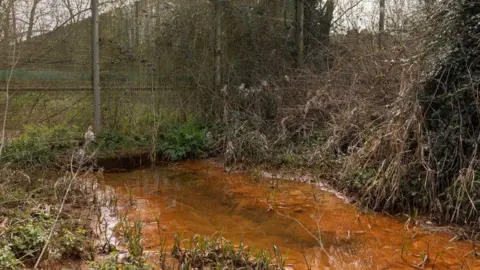 Getty Images Polluted river