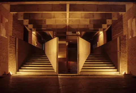 VSF Building that houses the School of Architecture at CEPT university in Ahmedabad