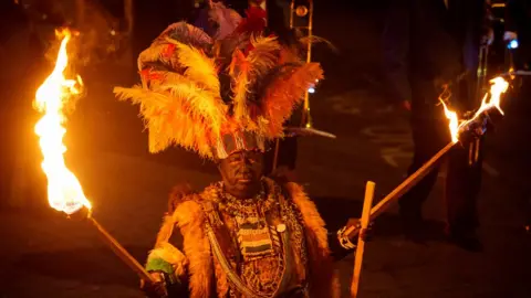 Getty Images The practice of 'blacking up' will cease this year