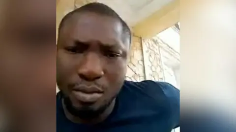 Morybinet Berete, aka Genie, on a video call