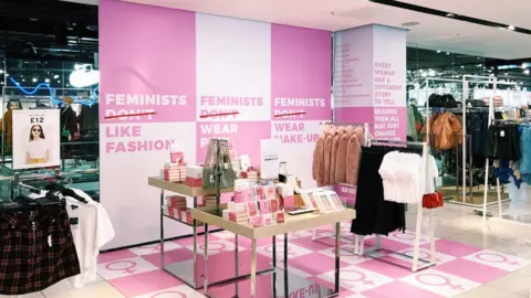 Penguin Random House Feminist pop-up