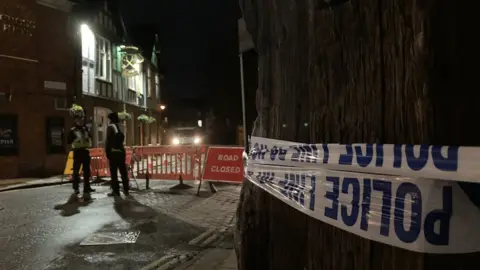 Michelle Lyons/BBC York Minster counter-terror exercise