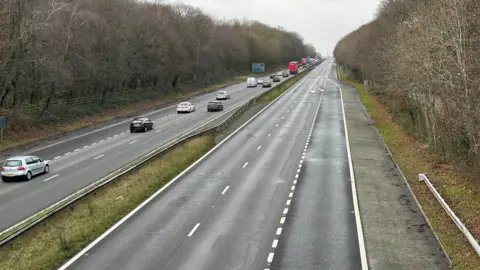 Gillingham Two children taken to hospital after M2 crash