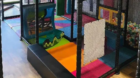 BBC image of the soft play area at Bumpyland