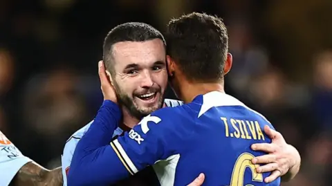 John McGinn and Thiago Silva in 2024
