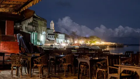 Alamy Stock Photo Mercury restaurant, Stone Town, Zanzibar