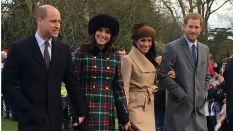 Karen Anvil William, Kate, Meghan and Harry