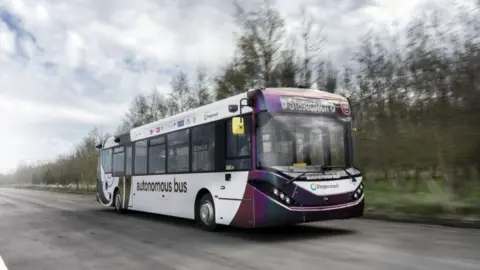 PA Media Driverless bus