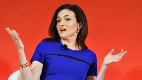 Getty Images Sheryl Sandberg, the chief operating officer of Facebook.