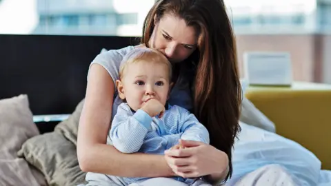 Getty Images Mother and baby