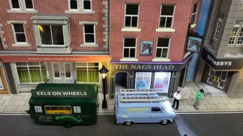 Kevin Jones The Nag's Head as seen in the model
