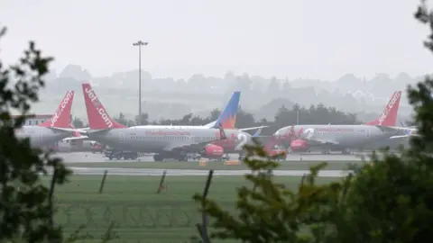 Getty Images Aircraft at Leeds Bradford Airport