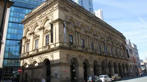 The former Manchester Free Trade Hall is now the Radisson Edwardian Blu Hotel.