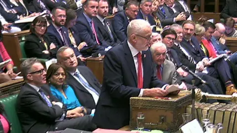 House of Commons Jeremy Corbyn