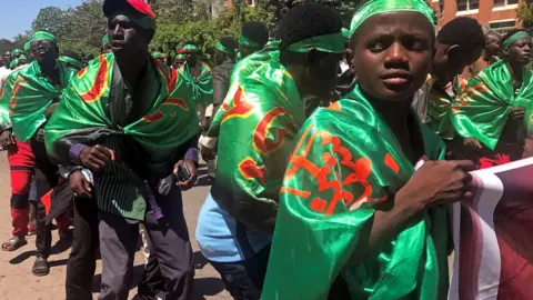 Reuters Shia protesters in Abuja, Nigeria - 30 October 2018