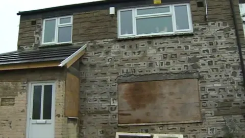 BBC Empty house in Rhondda Cynon Taf