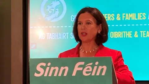 Michelle Devane/PA Media Mary Lou McDonald