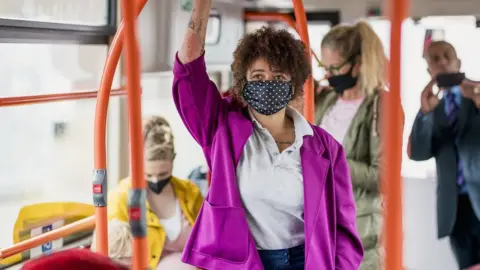 Getty Images Bus passengers